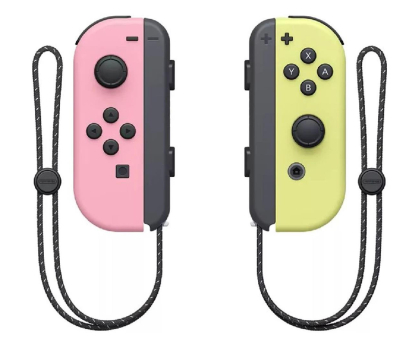 Akcesoria do konsol NINTENDO Kontrolery Joy-Con Pair Pastel Pink/Yellow
